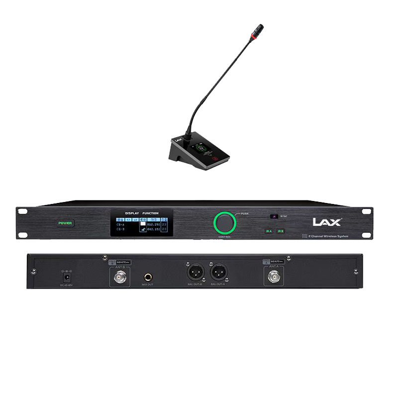 LAX 扩声系统专用一拖四无线会议话筒UM-M140