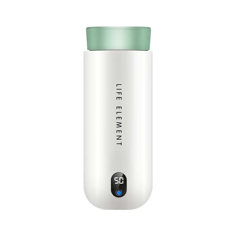 苏宁宜品生活元素压缩式折叠电热烧水壶恒温保温一体旅行小型迷你家用水壶