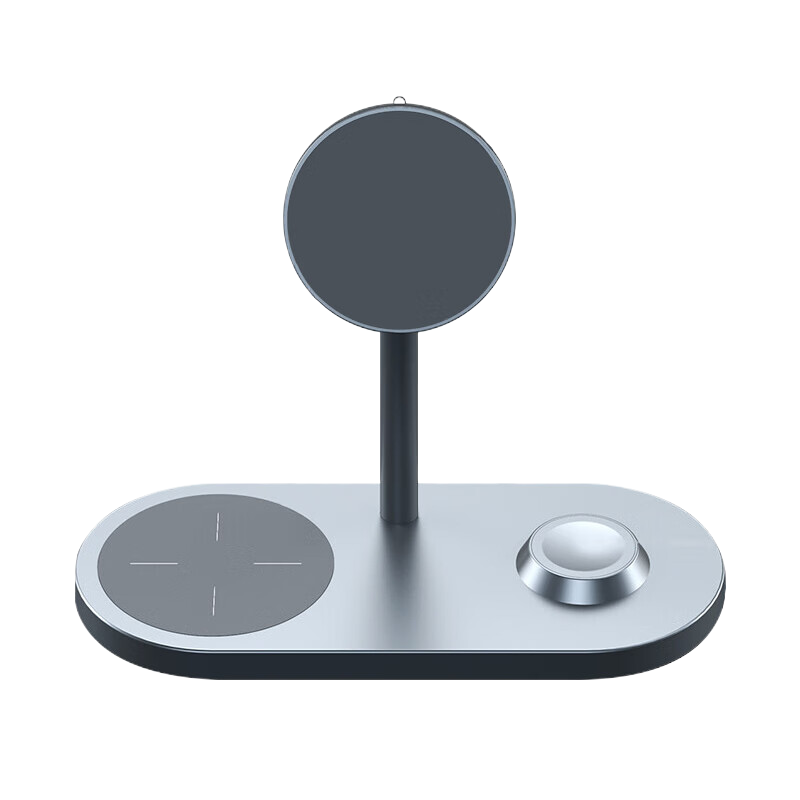 ESCASE 无线充电器苹果适用iPhone13/12ProMax/iwatch手表/手机AirPods耳机15W适配器