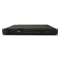 捷讯XC-V1089 视频会议适用八路电源时序器 电源保护控制器带RS232串口 可中控