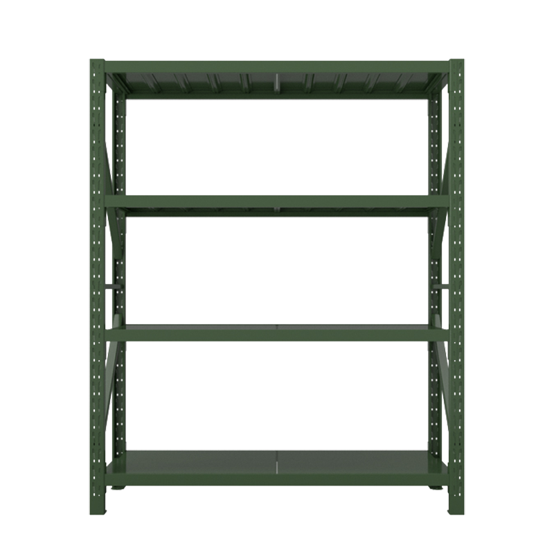 利特莱依消防铁锹镐农具摆放架安保装备器材存放架军绿色拆装盾牌货架1.5米长存放架1500*600*2000