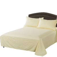 是尚 床单 米黄色可定制 可绣logo 180*240CM 一条
