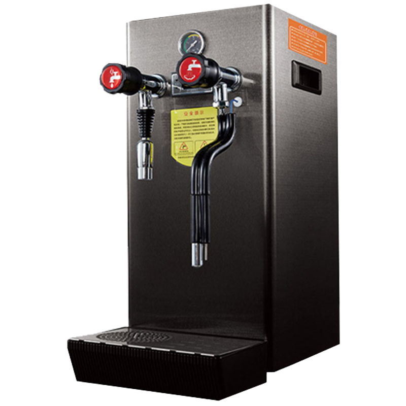 乐创(lecon) 奶泡机商用蒸汽机全自动 打奶器奶茶店设备萃茶开水机