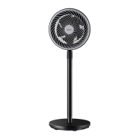 美的(Midea)空气循环扇家用黑色电风扇立式节能风扇落地扇轻音低噪卧室宿舍小风扇摇头对流台式电扇 [GAF20CA]