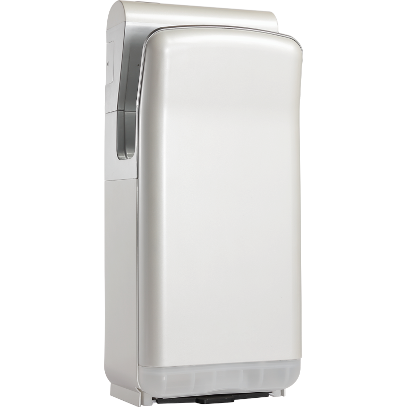 莫顿(MODUN)高速干手器 酒店卫生间全自动感应双电机双面喷气式烘手机 干手机烘手器 M-6667银色单电机