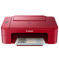 佳能(Canon)TS3380/TS3180打印机家用小型学生彩色喷墨多功能一体机 手机无线WiFi作业打印复印扫描 办公小型家庭三合一 官方标配(珍珠白) 套餐一