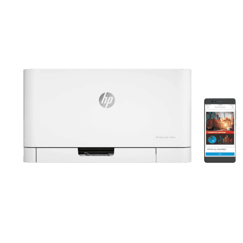 惠普HP Color Laser 150nw 彩色激光打印机 A4无线彩色激光打印机家用打印机学生打印机彩色打印机无线彩色打印机 惠普150nw打印机