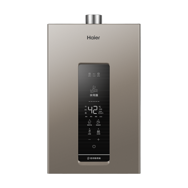 海尔(Haier)16升家用燃气热水器天然气水伺服恒温密闭稳燃舱WIFI智控 高楼层专属 JSQ31-16KL3U1