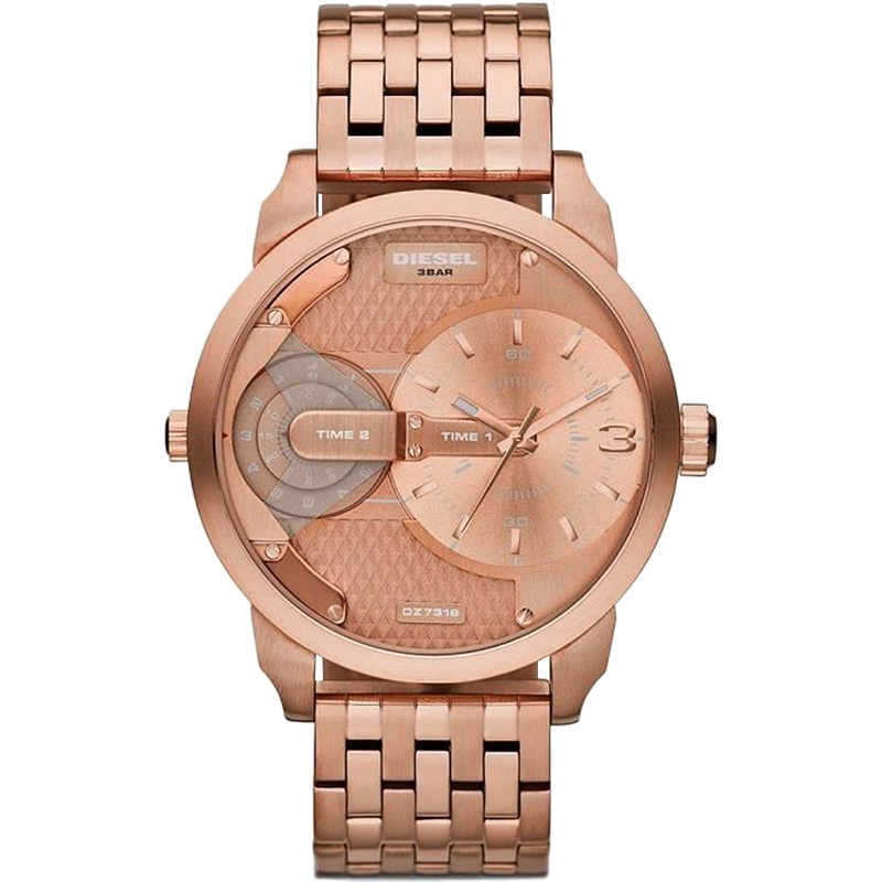 Diesel迪赛男士手表石英表表盘不锈钢时尚休闲 DZ7318