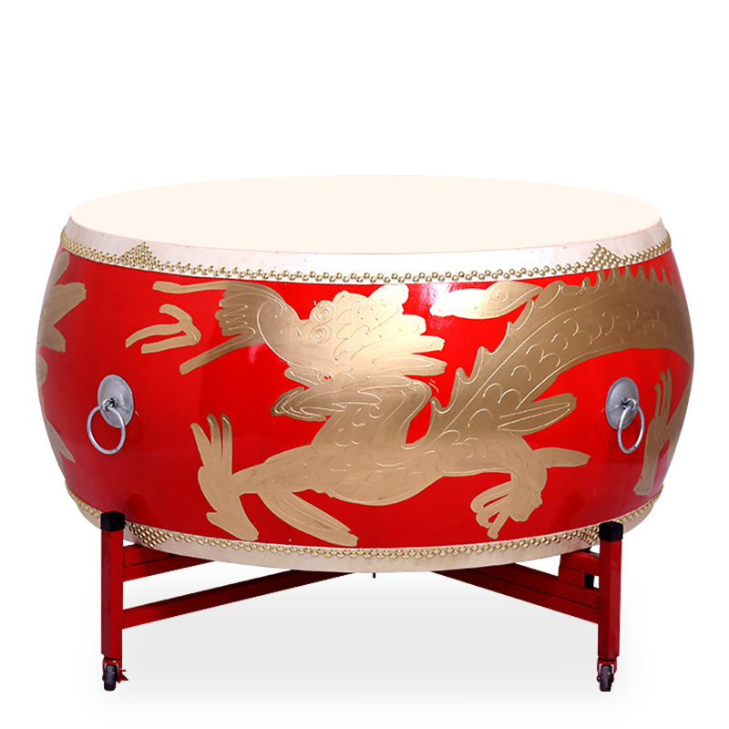 鑫声威 牛皮鼓1.5米战鼓龙鼓+鼓架常规款