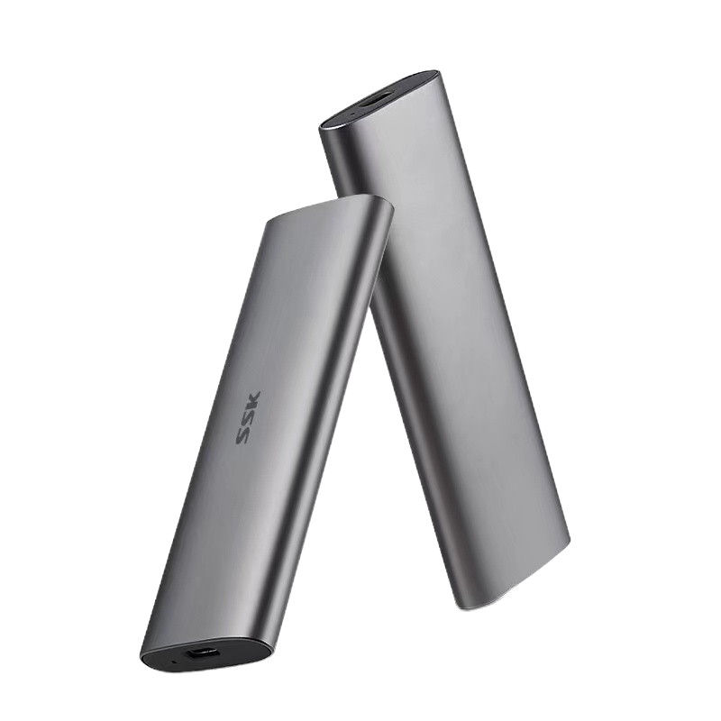 飚王(SSK) M.2转Type-C接口移动硬盘盒 外置金属10Gbps NVMe协议+type-c线(326)