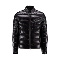 盟可睐/蒙口 MONCLER 男士BERRIAT修身版鹅绒羽绒服机车夹克外套H2 091 1A00221 68950