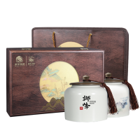 狮峰牌2025新茶预售高山头采明前特级龙井绿茶叶高档礼盒春茶木盒送礼