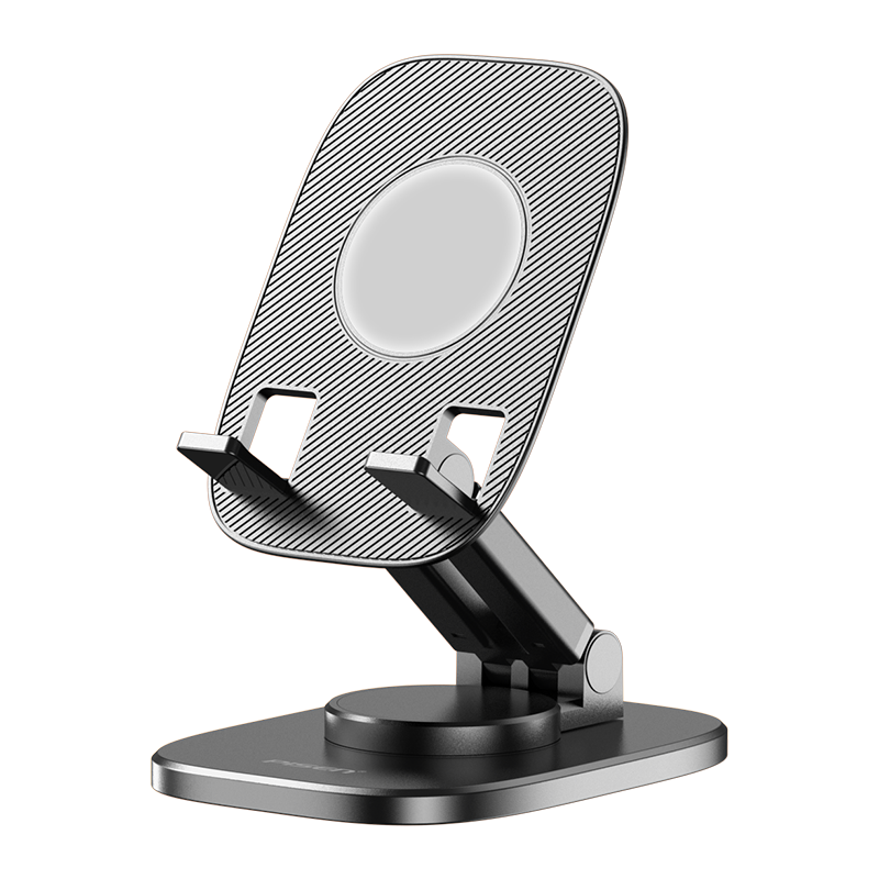 品胜桌面手机支架旋转折叠懒人支架ipad平板电脑看电视视频直播录课支架多功能创意支撑架手机平板 可伸缩支架