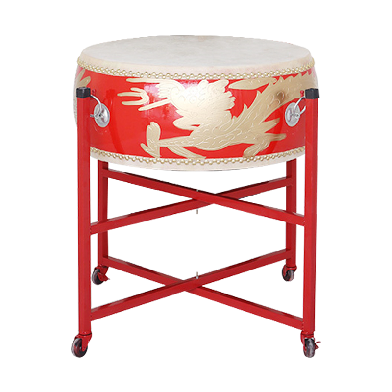 利特莱依 20寸牛皮鼓扁鼓龙鼓战鼓+鼓架 常规款