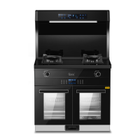 巧太太 JJZT-X7F E2厨房家用油烟机燃气灶消毒柜蒸烤箱一体式智能隔空挥手操控侧吸式下排烟集成灶(以选择款式为准)
