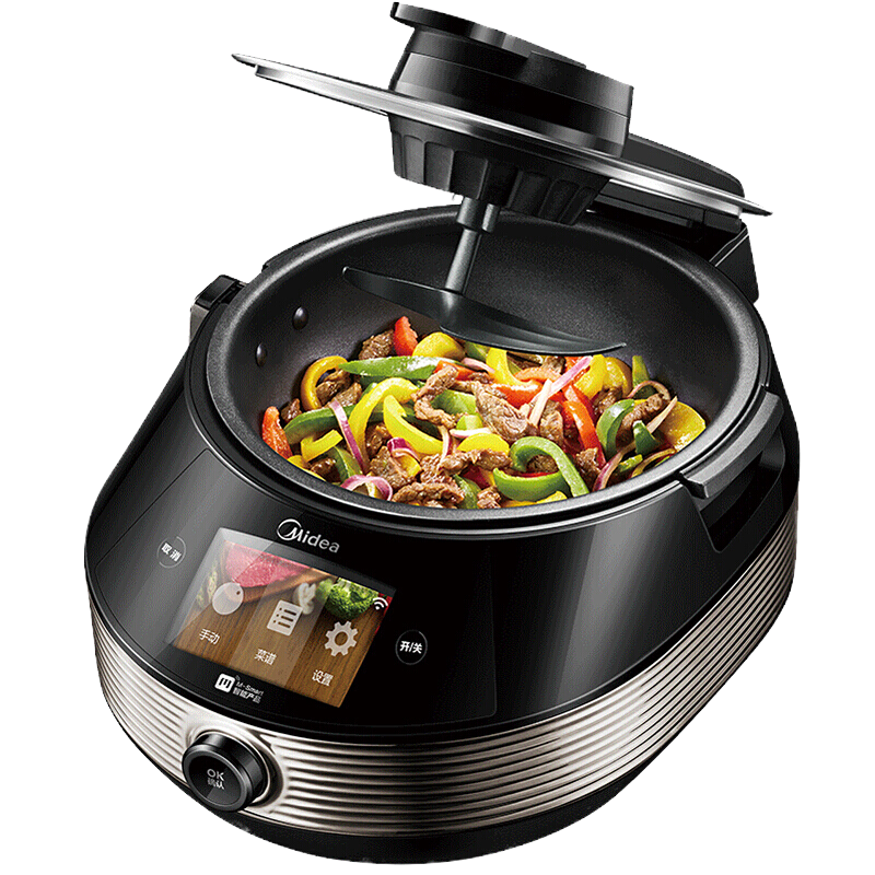美的(Midea)自动炒菜机PY18-X1S 智能IH加热 全自动炒菜机器人家用多用途锅炒菜锅烧菜锅wifi智能控制