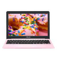 华硕(ASUS) E203NA3350 11.6英寸 多彩轻薄本 商务办公便携娱乐笔记本电脑 N3350 黑色