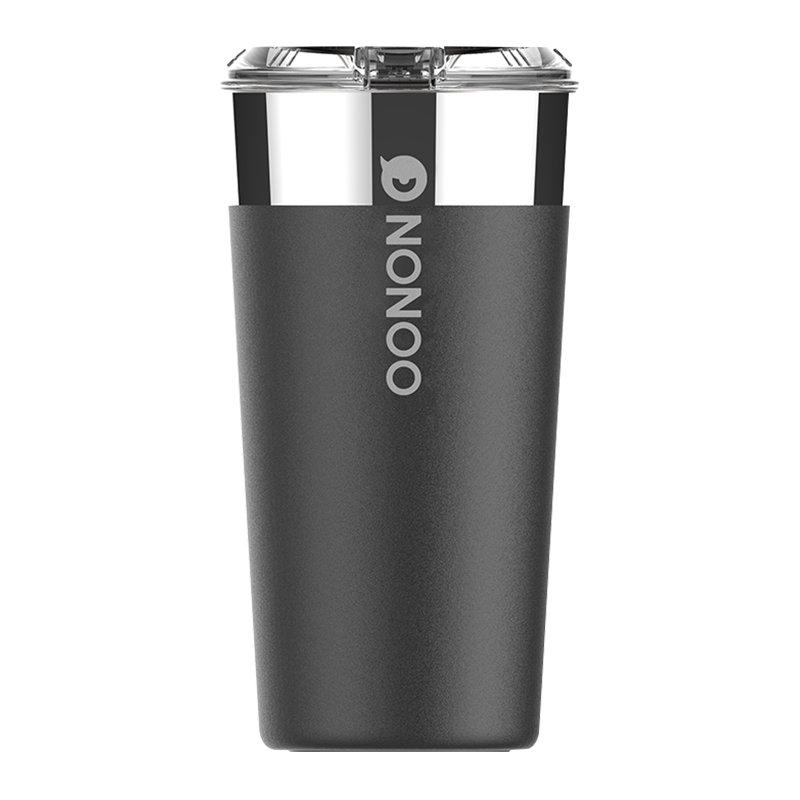 NONOO午后时光咖啡杯 保温杯男女咖啡杯316不锈钢大容量办公车载便携高颜值随行保冷保热 水杯子