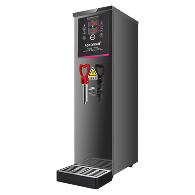 乐创(lecon) 商用开水器 KW-10SA 经济款定时省电双屏 出水量30升/小时 黑色10升饮料机