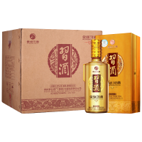 习酒 金质钻石版 500ml *6瓶 整箱 53度酱香型白酒 習酒(XI LIQUOR)