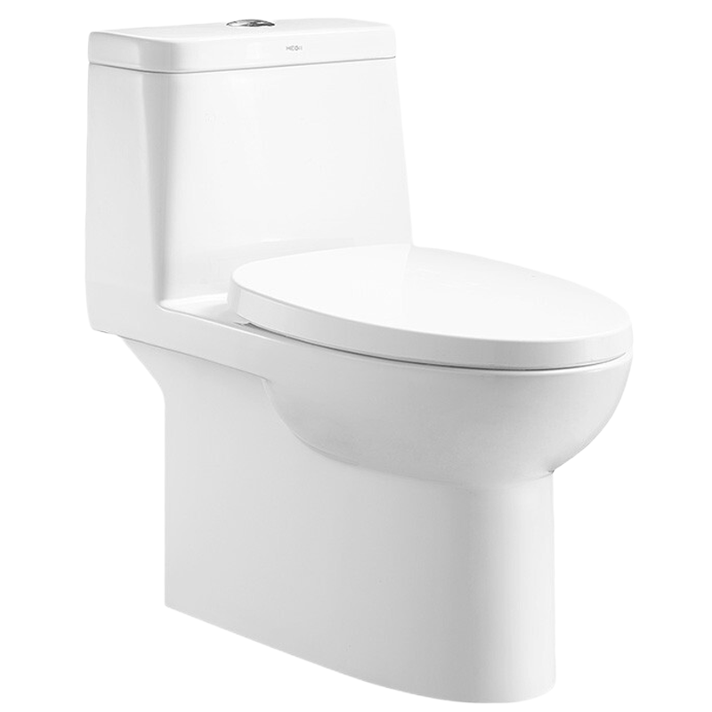 恒洁马桶旗舰店家用普通缓降盖板防臭防堵地排坐厕射虹吸式降噪162马桶全施釉大冲力连体坐便器HC0162PT普通陶瓷马桶