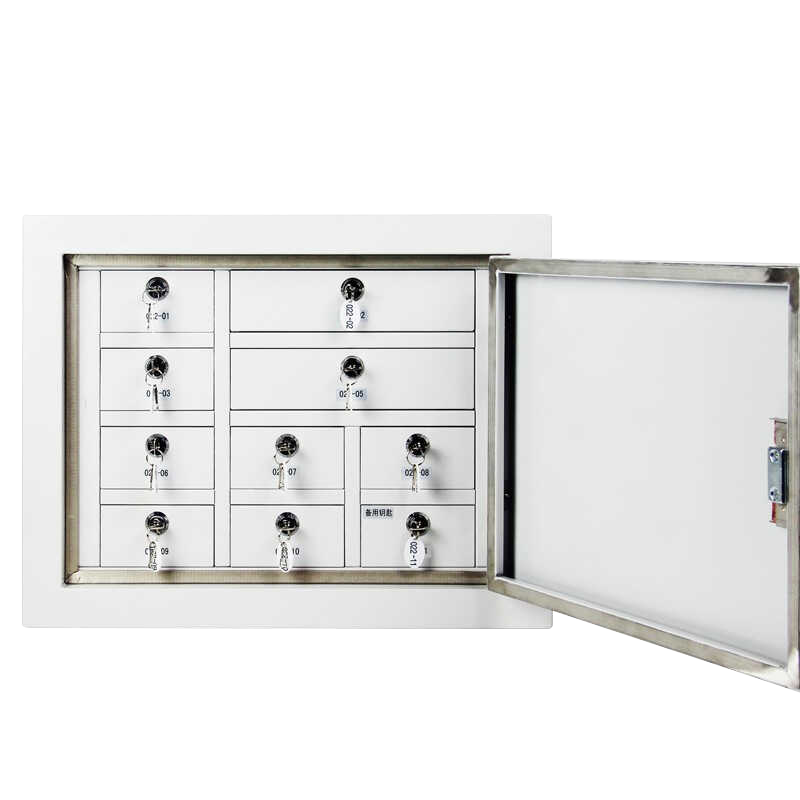 鑫升顺手机存放柜10格大壁挂款400*542*240mm
