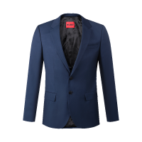 雨果博斯 HUGO BOSS 男士新剪羊毛西服上衣外套50476377