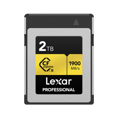 雷克沙(Lexar)2TB CFexpress Type-B存储卡高端相机内存卡与XQD摄像机兼容大疆Ronin4D