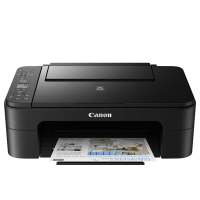 佳能(Canon)TS3380/TS3180打印机家用小型学生彩色喷墨多功能一体机 手机无线WiFi作业打印复印扫描 办公小型家庭三合一 官方标配(幻影黑)标配不可加墨,推荐购套餐