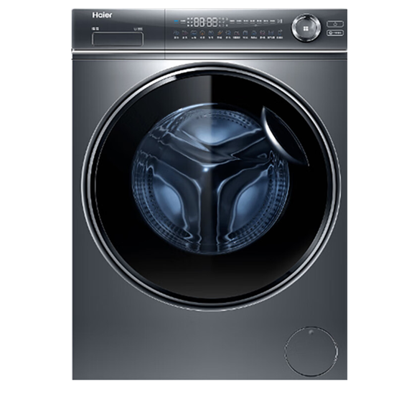 海尔(Haier) 滚筒洗衣机 10公斤容量 一级能效 全自动上排水 直驱变频智能投放G100368BD14LSU1