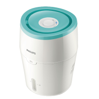 飞利浦(Philips)加湿器 HU4801/00 加水家用卧室办公室无雾迷你加湿浅绿色机械式-200ml/h空气加湿器