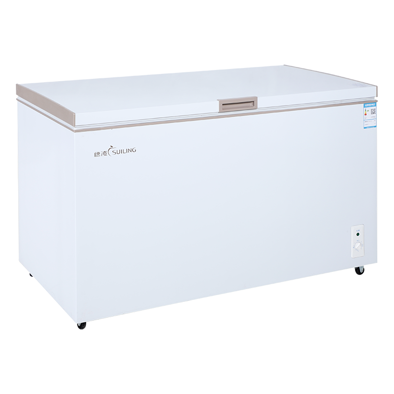 穗凌(SUILING)BD-408K 家用商用冷柜小型 冷藏冷冻柜转换 卧式速冻雪柜小冰箱顶开门 388升[升级减霜]