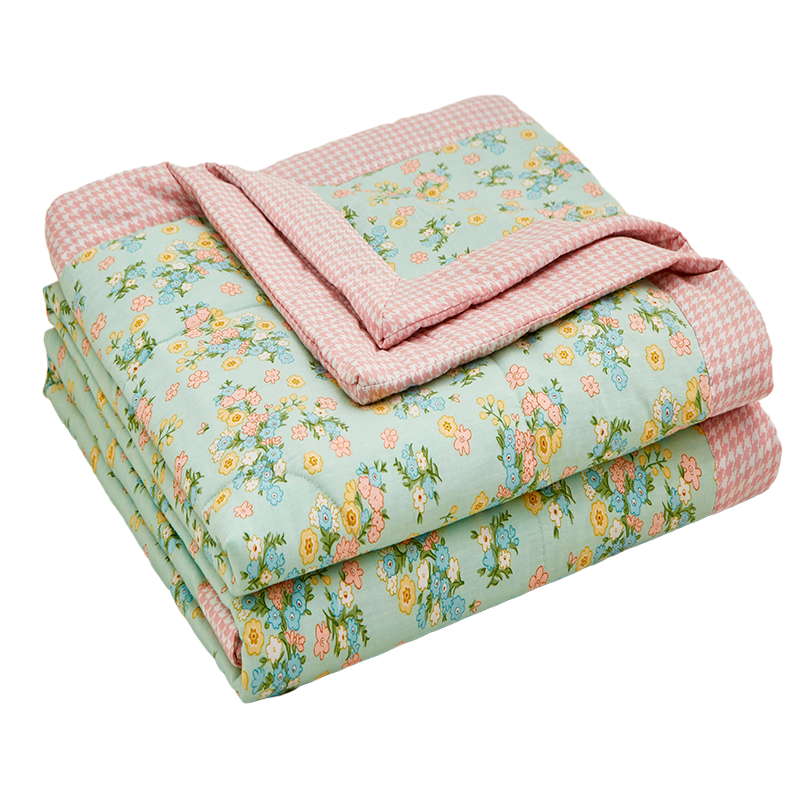 南极人(NanJiren)家纺 全棉夏被空调被夏凉被100纯棉薄被子单人春秋被芯棉被可机洗