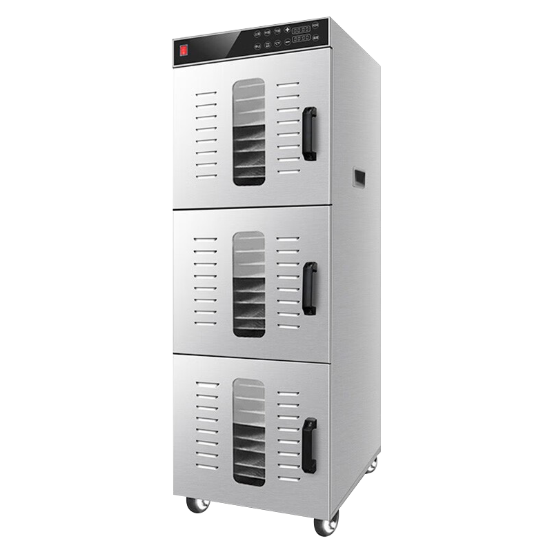 乐创(lecon)立式30层烘干机食品商用宠物零食蔬果溶豆鸡胸肉风干机小型自动干果机