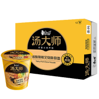 康师傅 汤大师 酸酸辣辣豚骨面 85g*12杯