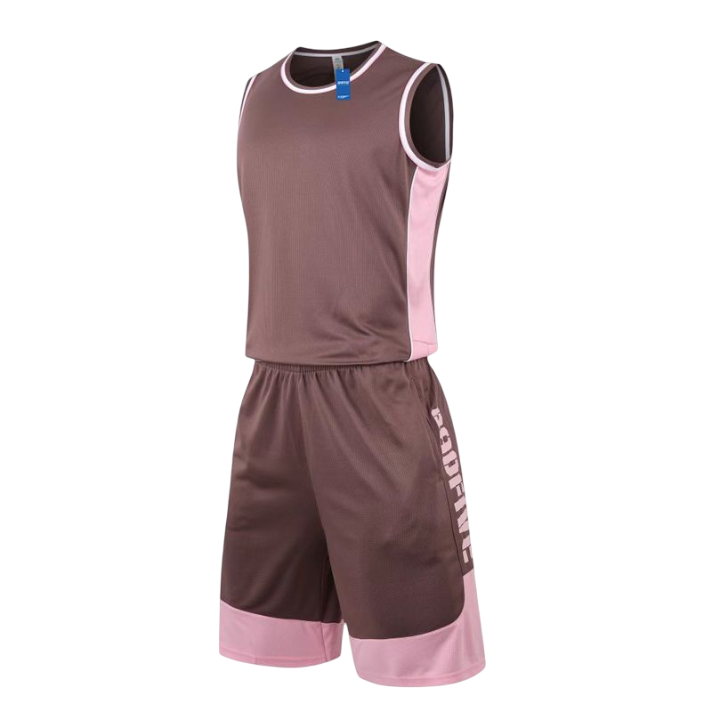 安居先森LQ874比赛球衣套装 咖啡色 L-6XL