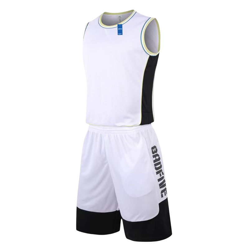 安居先森LQ874比赛球衣套装 白色 L-6XL