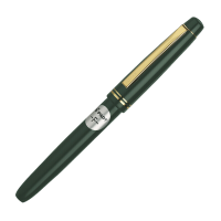 百乐 FP-78G+钢笔套装 F尖 绿色 商务钢笔墨水复古套装 一支装