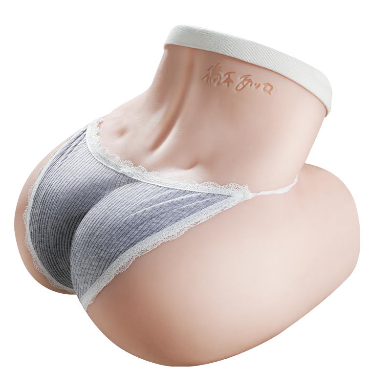 谜姬真人版模特1:1复刻实体娃娃下半身美臀全实体免充气阴臀倒模玩具双通道夹吸飞机杯印象东京美女男用成人性用品 非充气娃娃