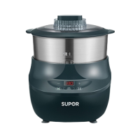 苏泊尔 (SUPOR) 和面机 小型3.5L低噪304不锈钢自动一键厨师发酵电动家用揉面机 SHM02