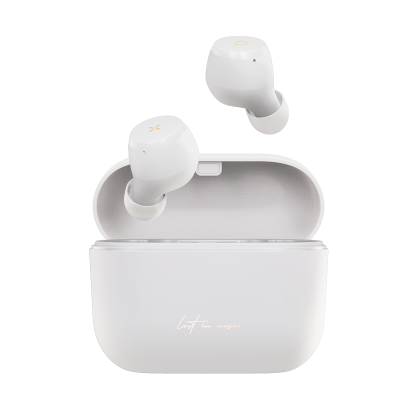 漫步者 N2Pods 冇心联名款半入耳游戏低延迟蓝牙5.1低功耗智能通话降噪蓝牙耳机