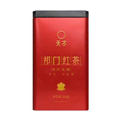 安徽天方茶叶150g祁门红茶 小罐装茶叶 高山红茶 纯正原产