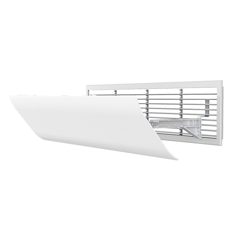 朗宅中央空调挡风板遮风板防直吹栅格出风口挡板转移导风侧壁式风管机通用