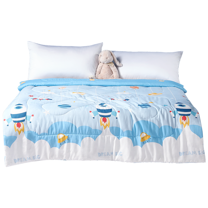 水星家纺A类抗菌夏被儿童夏凉被1.8米被子被芯夏天空调被春夏新品