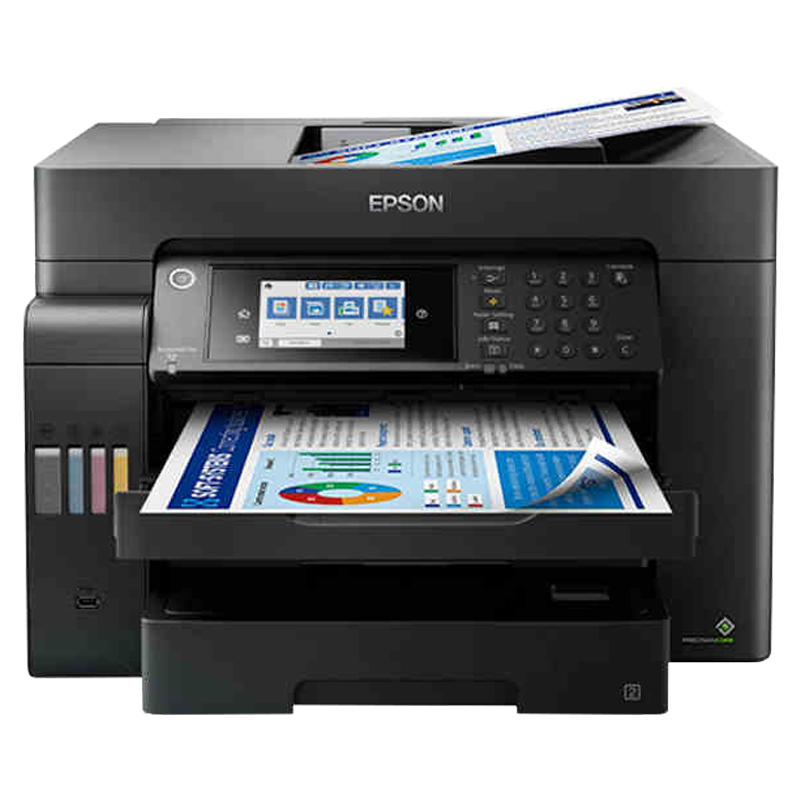 爱普生(EPSON)L15168 /L15158/L14158彩色墨仓式A3+打印复印扫描传真一体机无线WIFI自动双面无边距打印家用办公商用文档资料打印L15168 标配