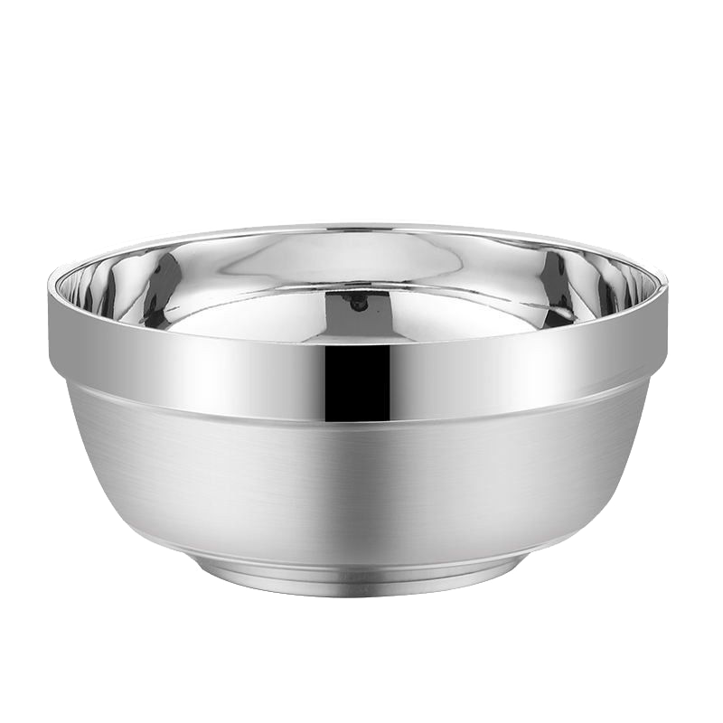 果与鱼 304不锈钢双层碗 (12cm-18cm) 个 15cm