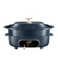 苏泊尔(SUPOR)电火锅家用韩式火锅电热锅4.5L/升多功能料理电锅家用宿舍电煮锅多用途不粘锅JD3322D12