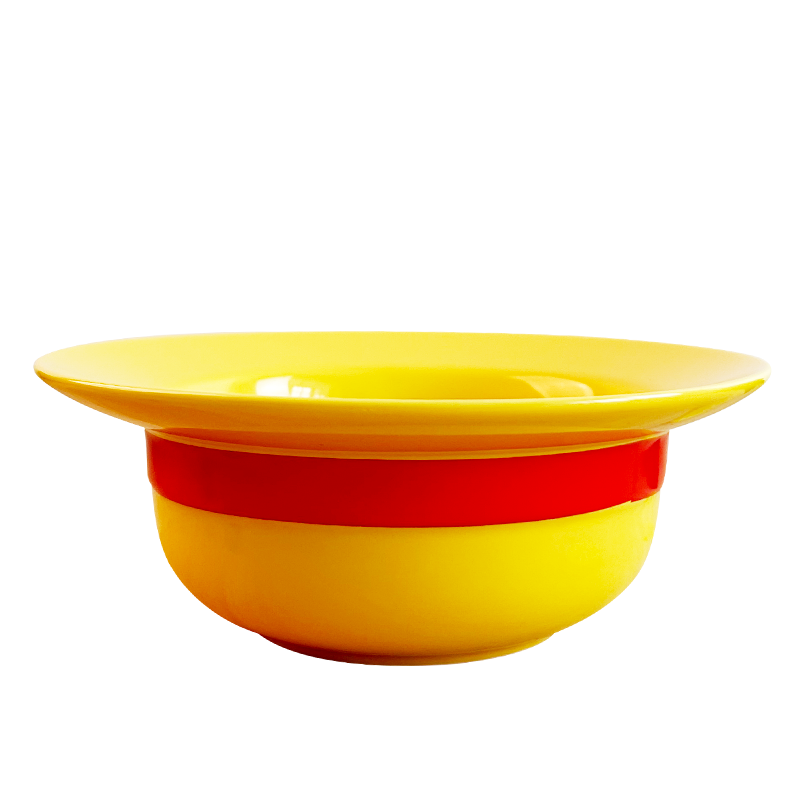 日式陶瓷草帽碗动漫路飞帽子釉下彩卡通餐具