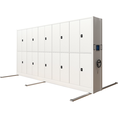 臻远 ZY-MJJZ-5 智能密集架移动式档案柜钢制轨道智能密集架 一列5组